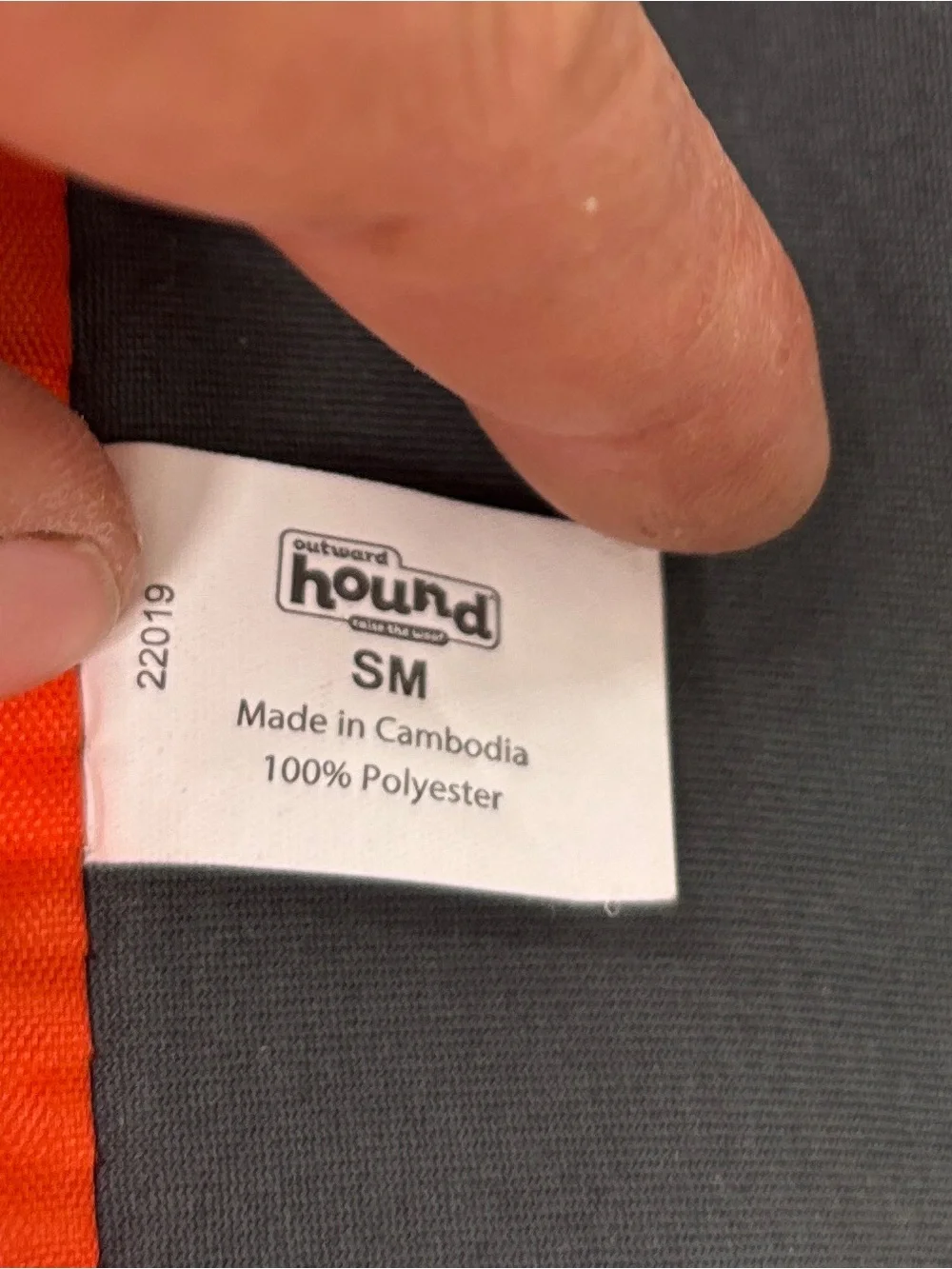 Outward Hound Dog Life Jacket Orange Gray Size Small SM Pet Flotation Vest